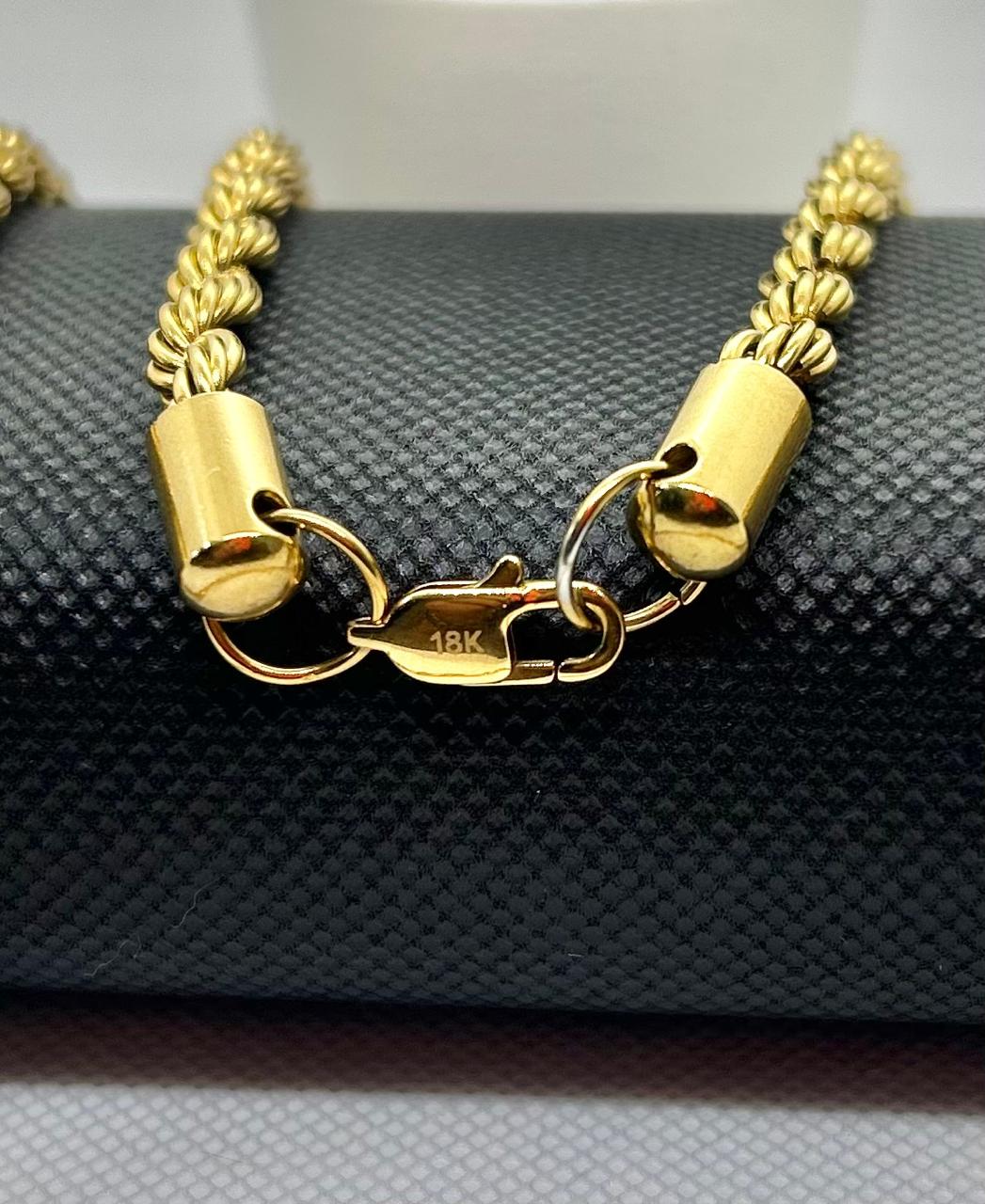 ✅ Cadena LAZO en Oro Laminado 18k Precio