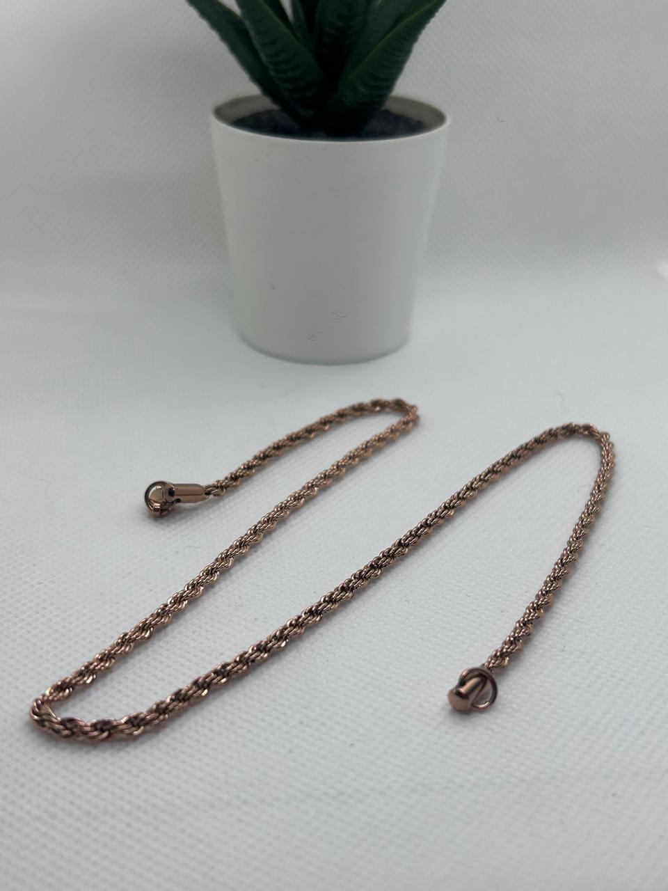 Cadena Lazo Rosa Mujer - NEBU