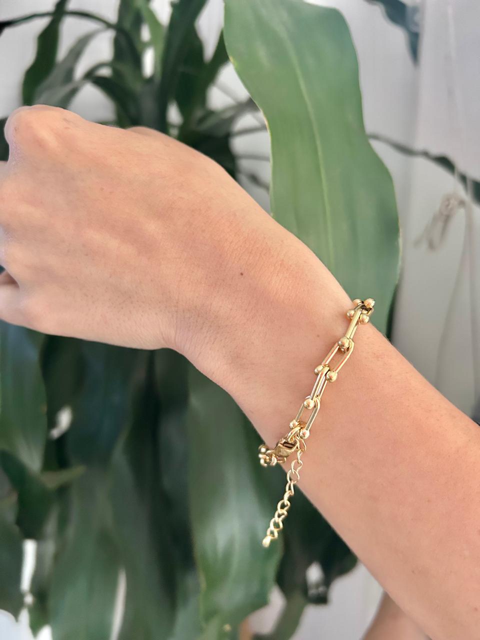 COMBO cadena + pulsera tipo ancla ⚓ – Oro Laminado 18K – NEBU JOYERÍA