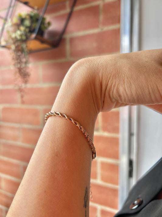 Pulsera Lazo Rosa Mujer - NEBU