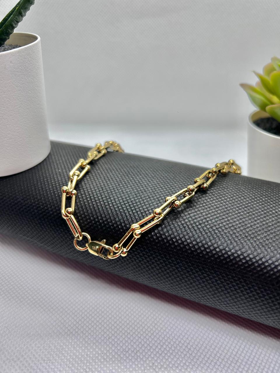 Cadena Ancla para Mujer – Oro Laminado 18K – NEBU JOYERÍA