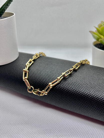 Cadena Ancla para Mujer – Oro Laminado 18K – NEBU JOYERÍA