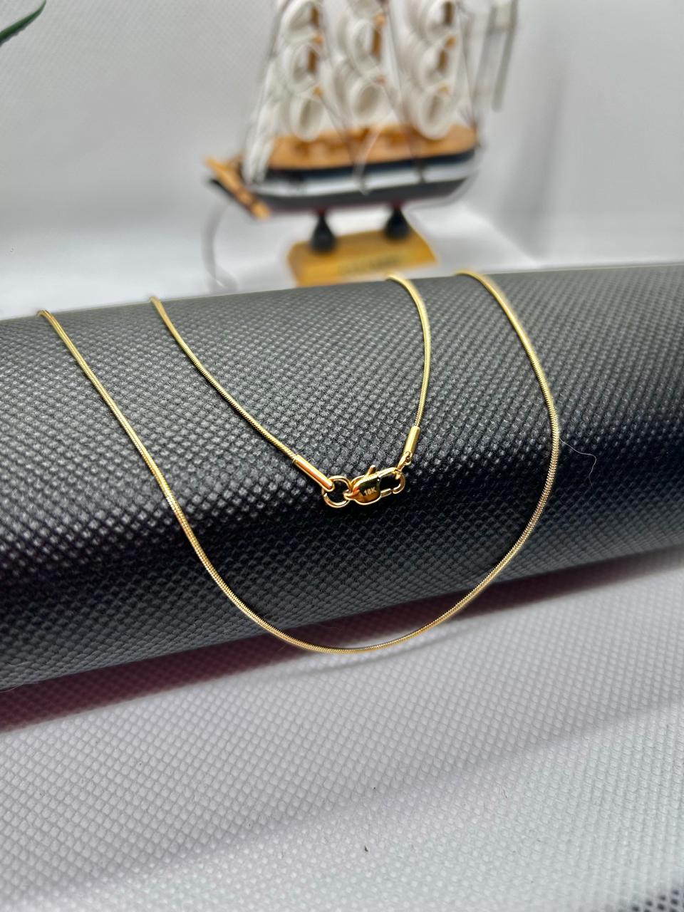 Cadena Hilo DAMA oro laminado 18k