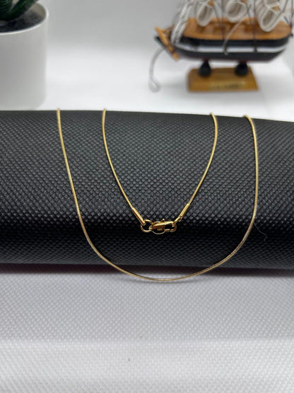 Cadena Hilo DAMA oro laminado 18k