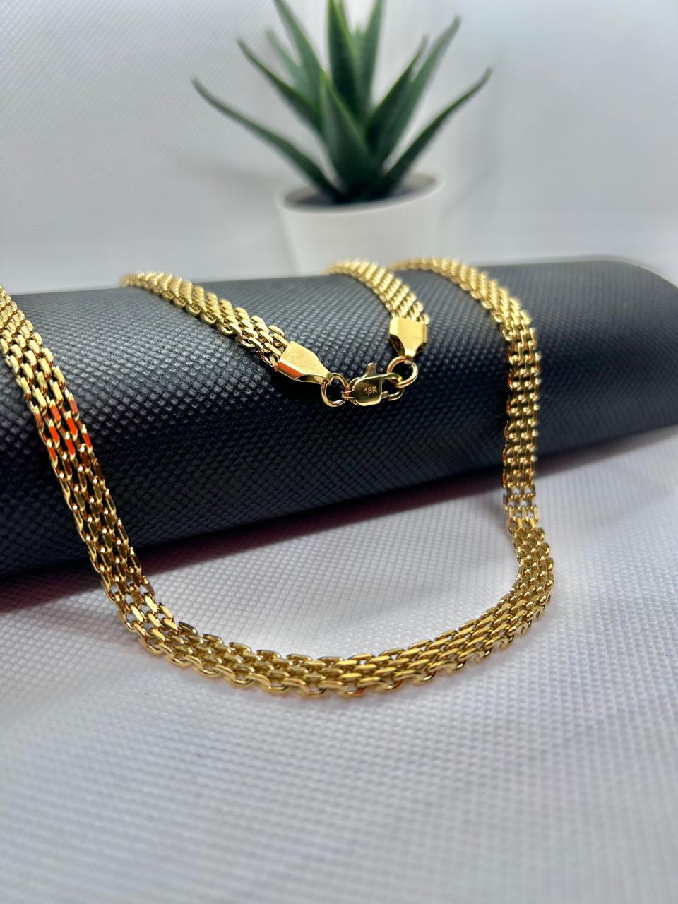 ✅ Cadena Chinesca en Oro Laminado 18k