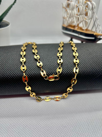 Cadena Gucci DAMA en Oro Laminado 18 K