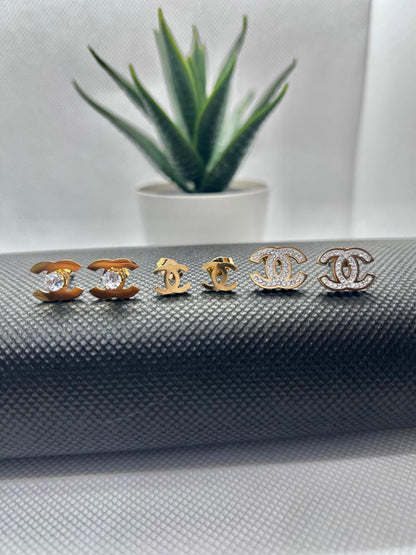 Aretes x 3 CH - Ref41 Mujer - NEBU