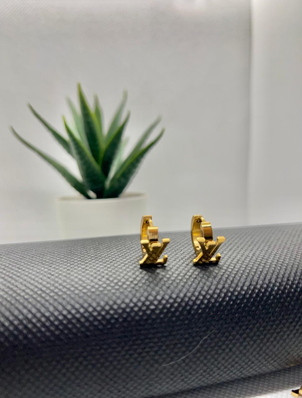Aretes x 3 LV - Ref49 Mujer - NEBU