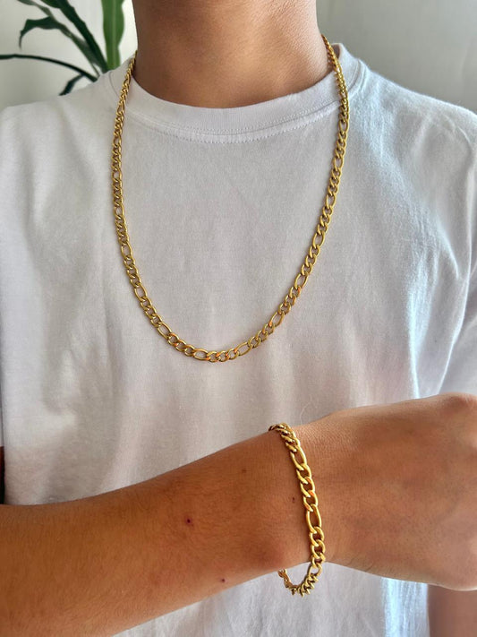 Combo CARTIER + Pulsera Oro Laminado 18k