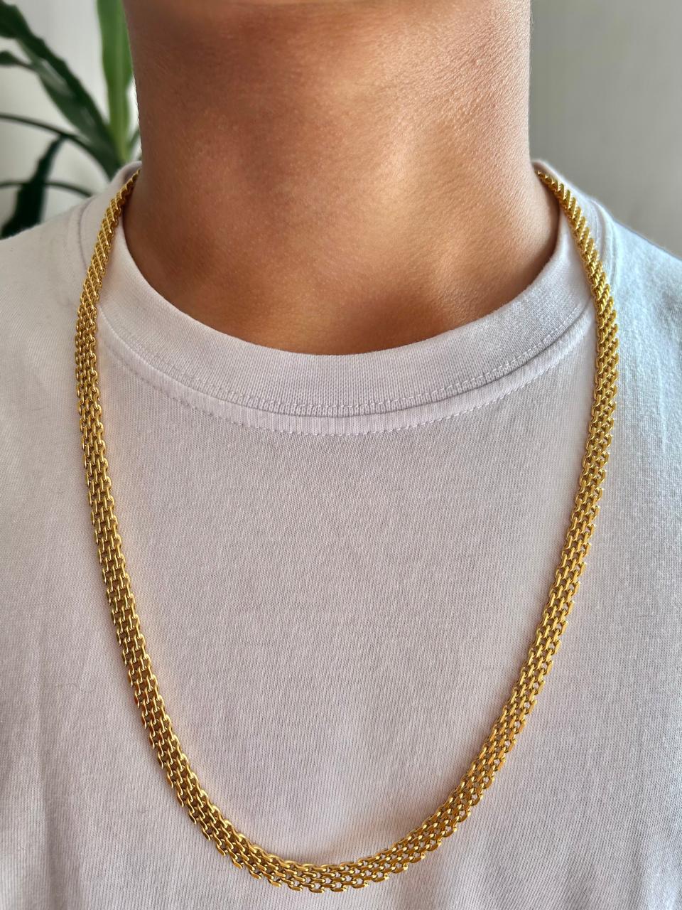 ✅ Cadena Chinesca en Oro Laminado 18k