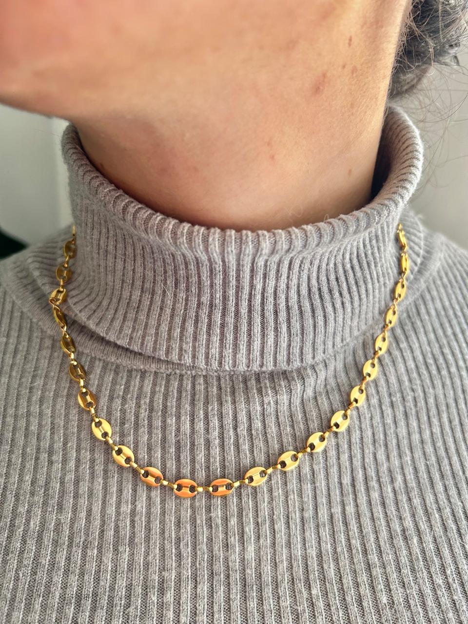 Cadena Gucci DAMA en Oro Laminado 18 K