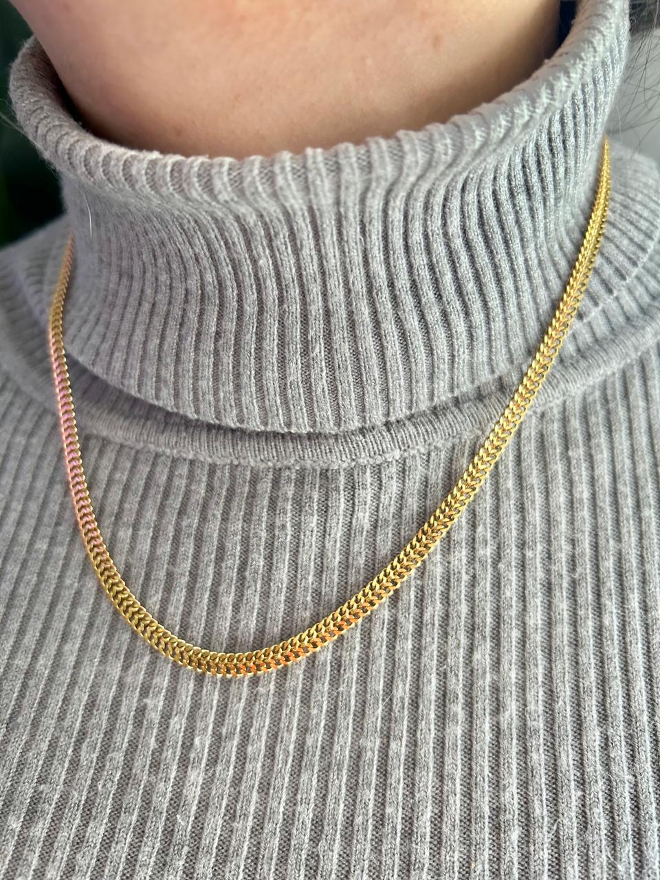 Cadena Roma DAMA en Oro Laminado 18 K